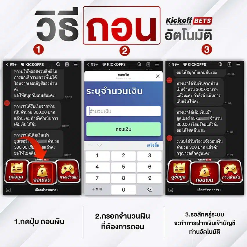 วิธีถอนเงินbets